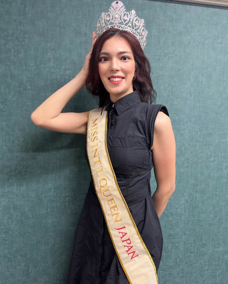 ​​ミスインターナショナルクイーン日本大会でグランプリを獲得した美菜さん​