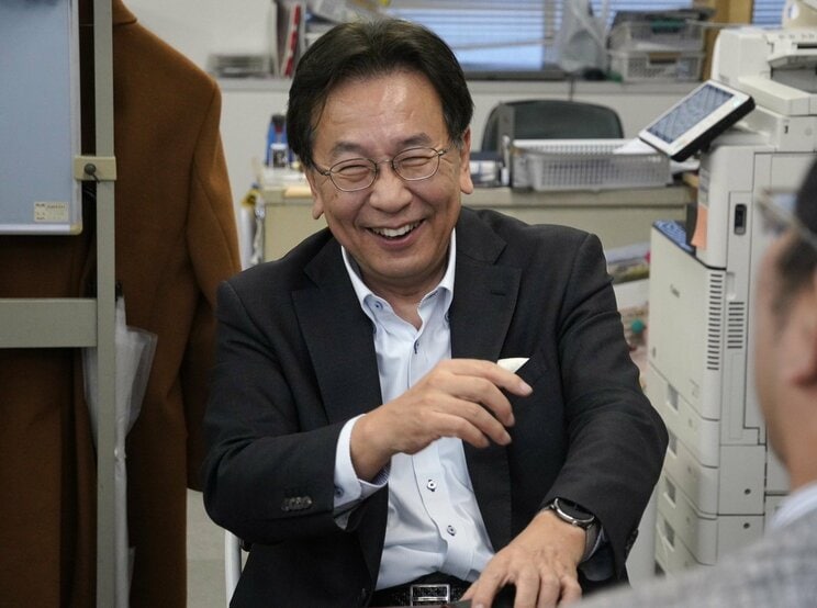 「やるなら楽しく前向きに、と思っています」と話す枝野幸男氏（撮影／集英社オンライン）