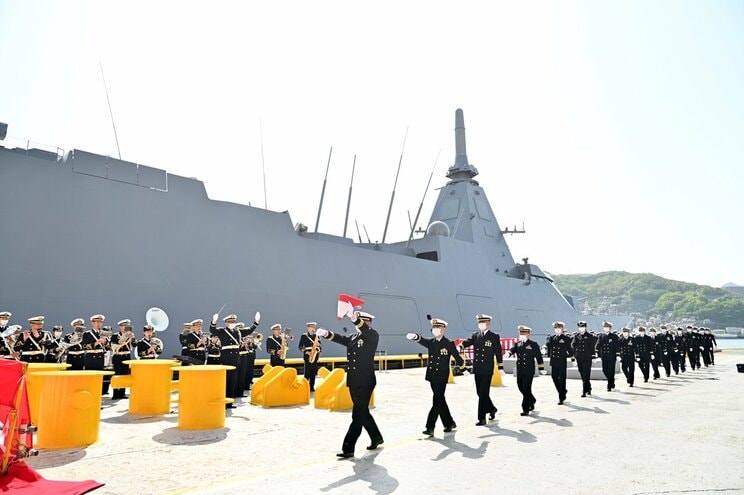 護衛艦「もがみ」（写真／JMSDF）