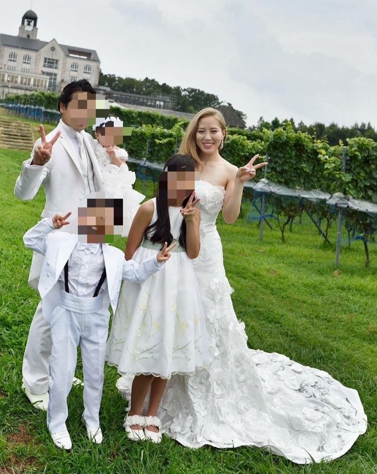 27歳で3回目の結婚を果たし、3人の子どもの母親となった木下さん