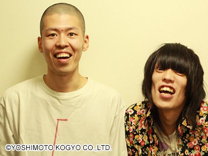 金属バットの公式プロフィール写真（小林圭輔と友保隼平）