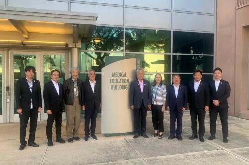 2026年1月の福岡県議らのハワイ視察（福岡県議会HPより）