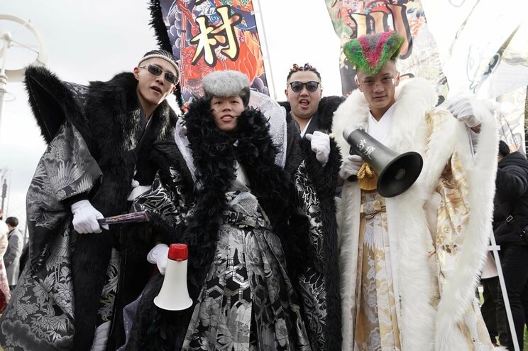 北九州市二十歳の記念式典にて　写真／篠原祐介