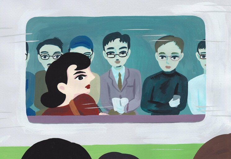 イラストレーター・中村桃子による連載挿絵