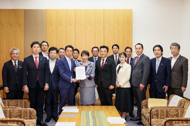 高市政権が掲げる「責任ある積極財政」を力強く後押しする意向を示している「責任ある積極財政を推進する議員連盟」（高市氏Xより）