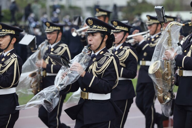 防衛大学校の入学式　写真：Stanislav Kogiku/アフロ