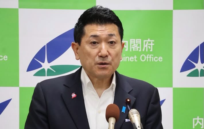 赤間二郎・防災担当相（本人公式Facebookより）