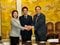 公明の竹谷とし子代表（写真左）、中道の小川淳也新代表（写真真ん中）、立憲民主の水岡俊一代表（写真／水岡俊一SNSより）