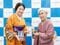 左から、『グラスの中のイタリア』著者の櫻井芙紗子さん、法政大学名誉教授の田中優子さん