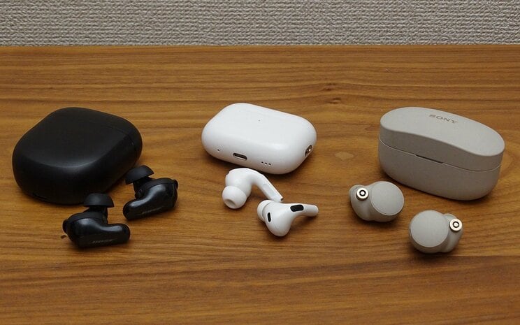 音質、消音、紛失防止機能…Apple、ソニー、ボーズの最新ノイキャンイヤフォン、買うならどれ？_1