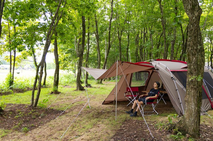 手ぶらでキャンプ、スノーピークの人気アイテムをまるっとお試し。「SHIRAKAWA KOGEN Campfield」は“野遊び”の魅力が詰まった快適＆極上のキャンプフィールドだった！_03