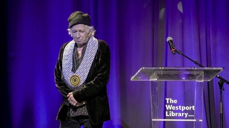 40年にわたり米コネチカット州に住んでいるキース・リチャーズは、3月5日に「知事特別賞」を受賞した。現在、キースは81歳だ（写真／Shutterstock）