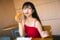 食いしん坊女子りっかちゃん　（撮影／矢島泰輔）
