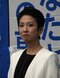 落選が確実になった後、記者会見に現れた蓮舫氏(撮影/集英社オンライン撮影)
