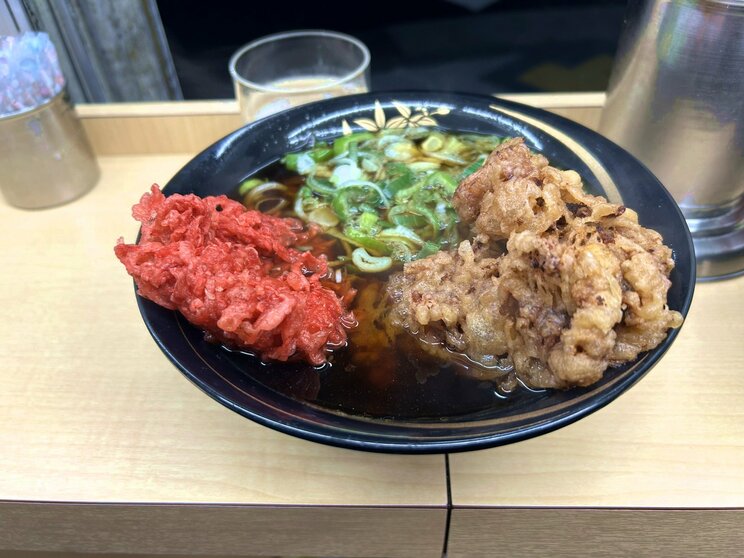 「ゲソ天」と「紅しょうが天」至高の組み合わせ