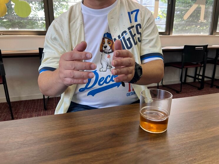 自分が存在するのは「みなさんのおかげです」と話す西沢さん