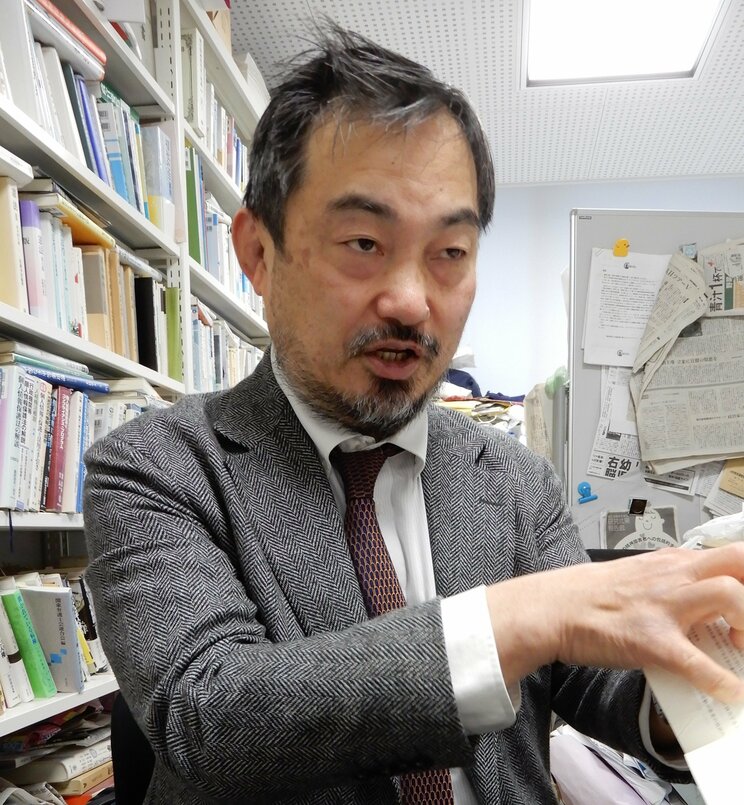 杏林大学保健学部の長谷川利夫教授（写真／筆者撮影）