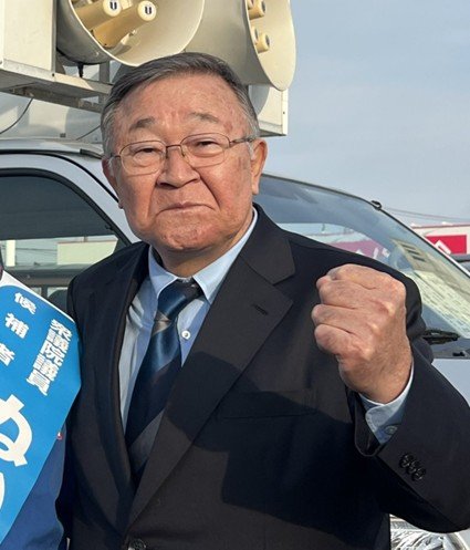 地元政界のドン…“新人”71歳の西條氏（画像／額賀福志郎氏SNSより）