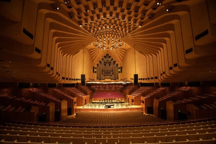 シドニー・オペラハウスの内観
