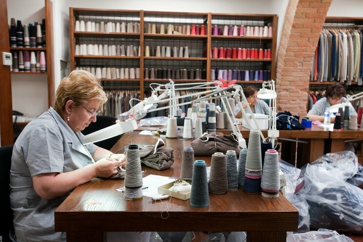 ブルネロ・クチネリの工房　写真／Shutterstock