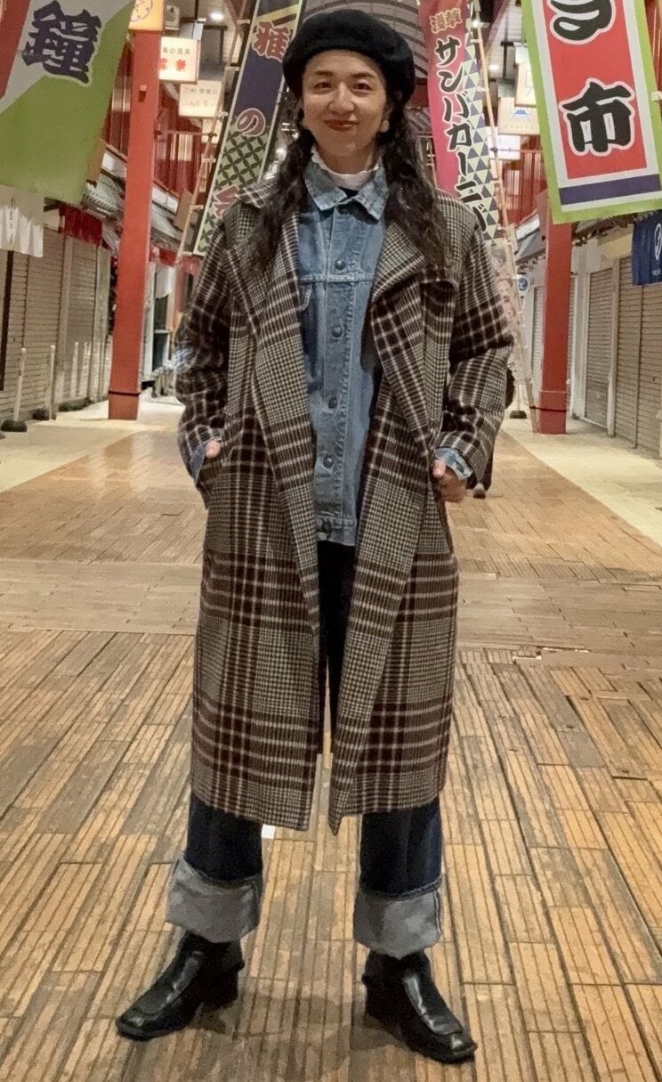 私服の浜口さん（写真／本人SNSより）