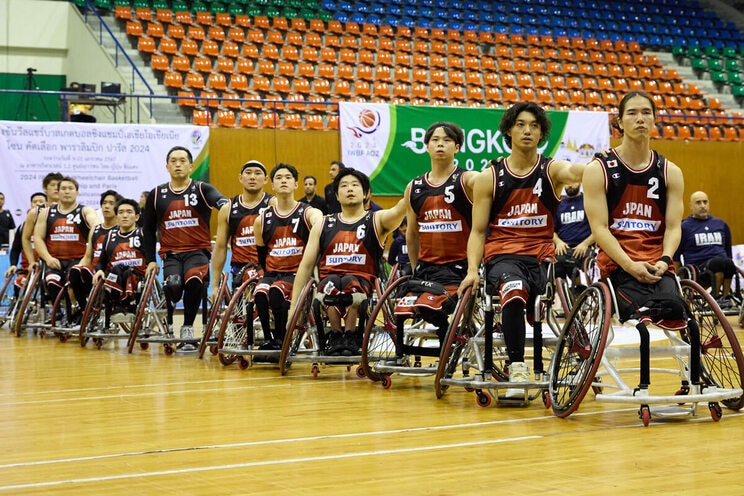 [2024年AOC]パリへの道を閉ざされた男子日本代表はどこよりも早く再スタートを切った（写真：長田洋平/アフロスポーツ）
