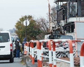 狛江事件の住宅（撮影/集英社オンライン）