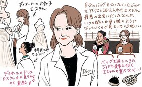 美をまとう女 from『オートクチュール』【イラストレーター チヤキが描く映画の中の愛すべき女子図鑑】