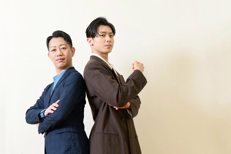 スーパー歌舞伎『もののけ姫』でアシタカ役を演じる市川團子(写真右)とサン役を演じる中村壱太郎