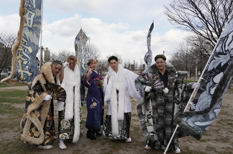 北九州市二十歳の記念式典にて　写真／篠原祐介