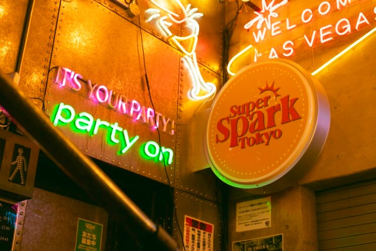 勤務する「スーパースパーク東京」は六本木の地下1階にある