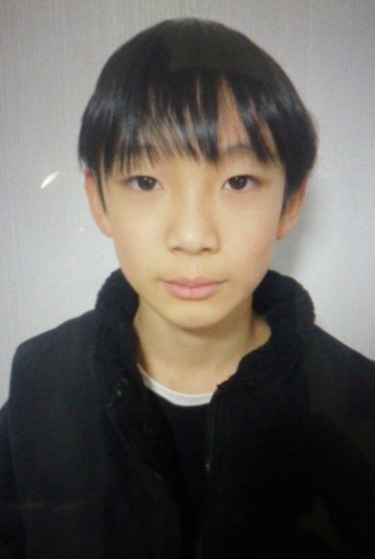 死亡した結希君（京都府警提供）