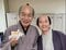 『べらぼう』に出演したダチョウ倶楽部・肥後克広(左) (ダチョウ倶楽部の公式インスタグラムより引用)
