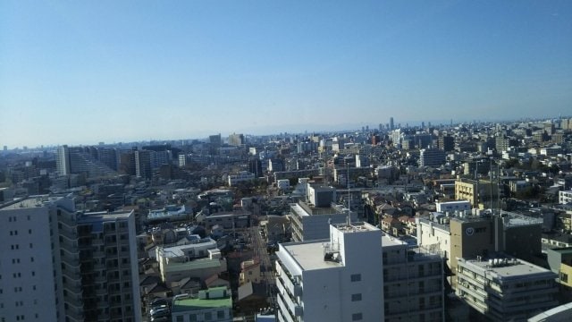 足立区の街並み