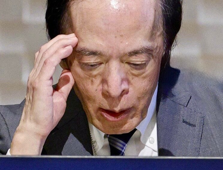 日銀の植田総裁（写真／共同通信社）