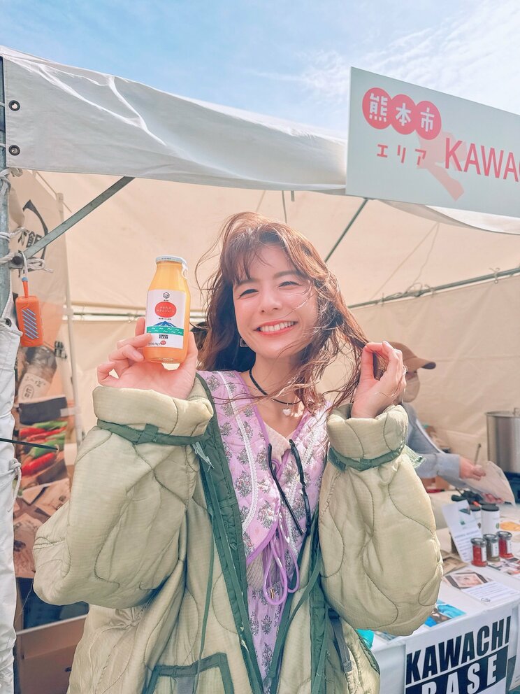 熊本県内のグルメイベントにて（写真／本人Instagramより）