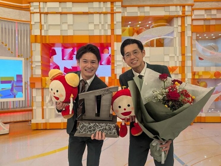優勝後にフジテレビの人気番組に出演するトット（「THE SECOND」公式SNSより）
