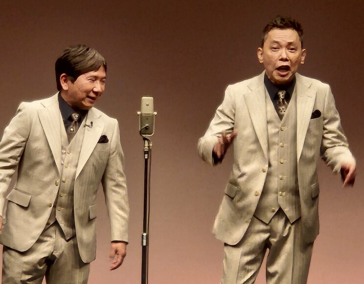 長尺の漫才を披露した爆笑問題(C)産経新聞社