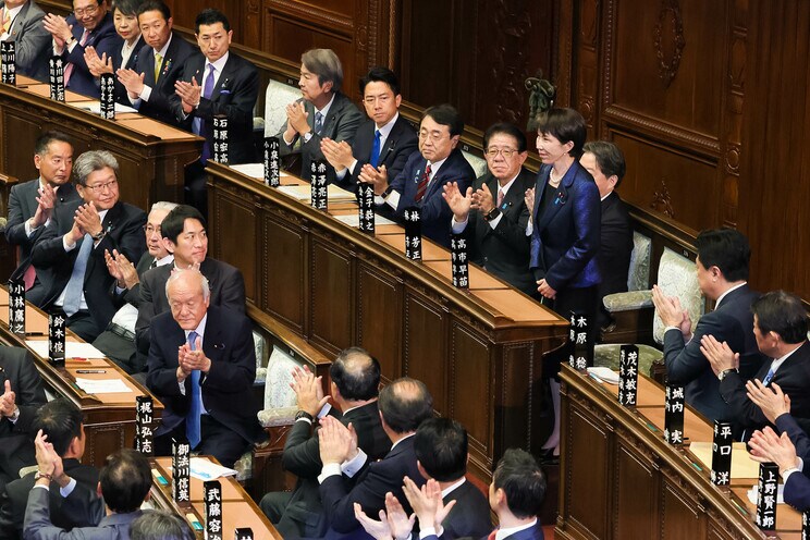 第105代内閣総理大臣に指名された高市首相（首相官邸SNSより）