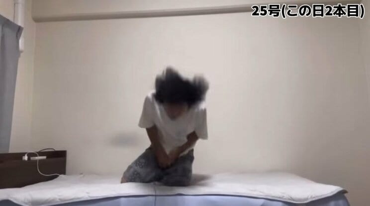 1試合2本塁打を記録し49キロマラソンが決定した時のリアクション