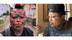 〈身体改造男〉「ない指がかゆい」指2本を切除、白目は黒く…総額3000〜4000万円、全身を“作品”に変えた男の日常