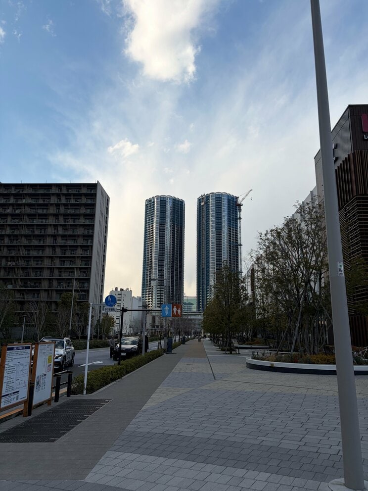 建設中のTHE TOYOMI TOWER MARINE&SKY（撮影／集英社オンライン）