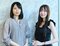 渡辺優（左）、齋藤明里（右）
