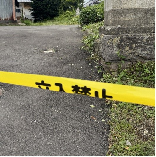 自宅現場付近（撮影／集英社オンライン）