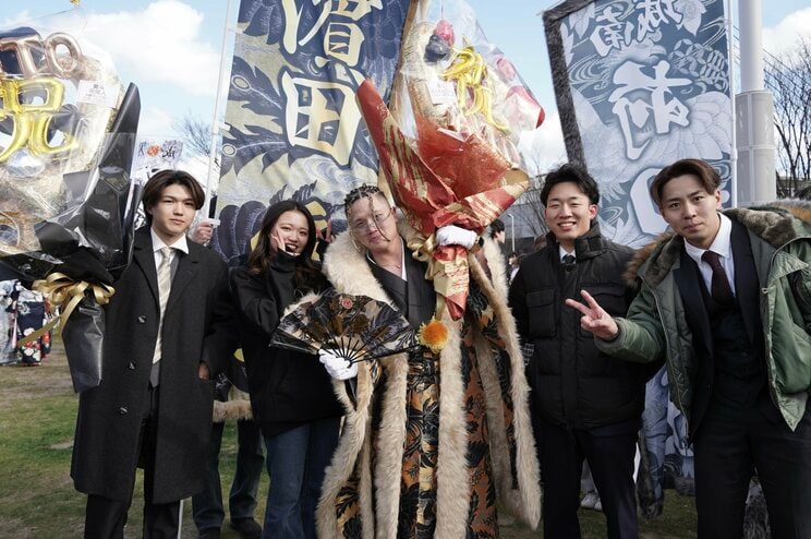 北九州市二十歳の記念式典にて　写真／篠原祐介