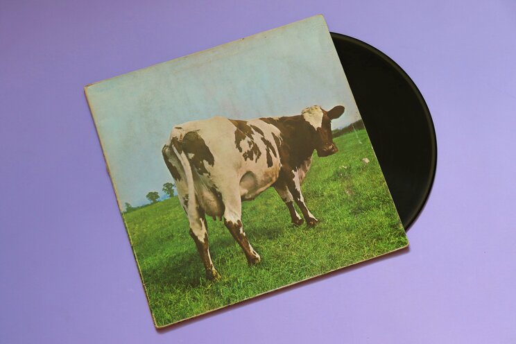 ピンク・フロイドが1970年に発表したアルバム『Atom Heart Mother』のジャケット　写真／Shutterstock