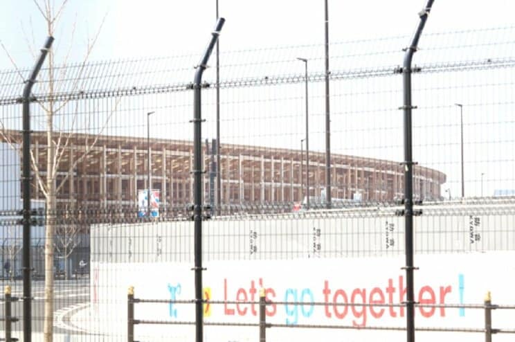 大阪万博会場の大屋根リング　撮影／集英社オンライン編集部