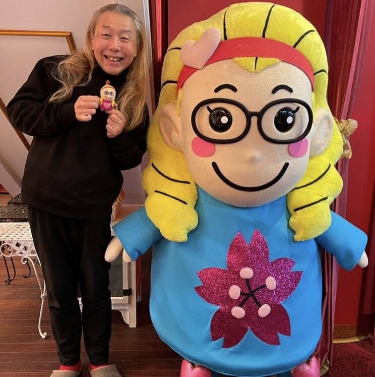 假屋崎さんのブログより