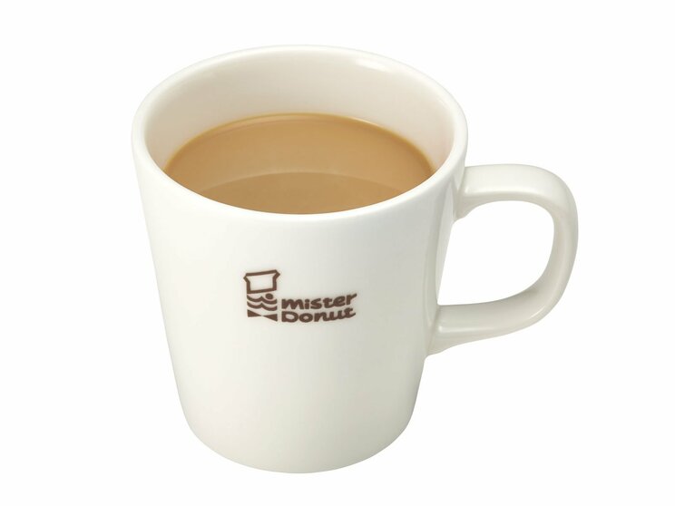 ミスドのロイヤルミルクティ（写真／株式会社ダスキン提供）