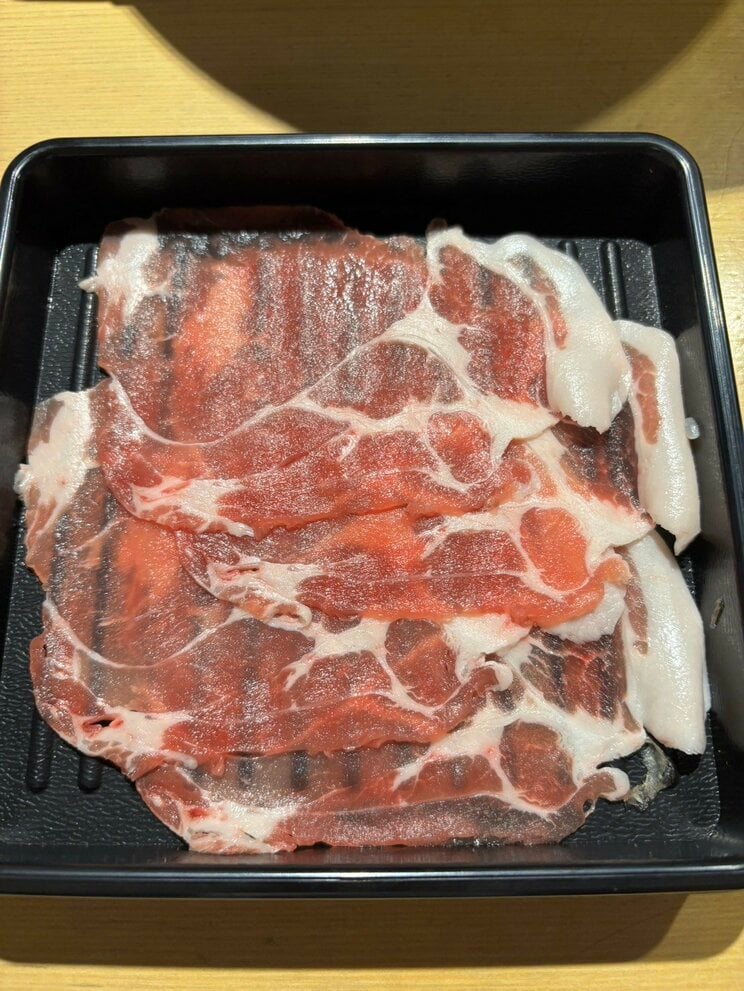 しゃぶ葉のお肉（写真／読者提供）